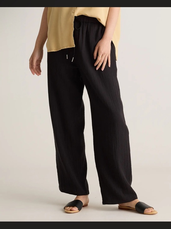 Quince Pants - 100% Organic Cotton Gauze Straight
Leg Pants
